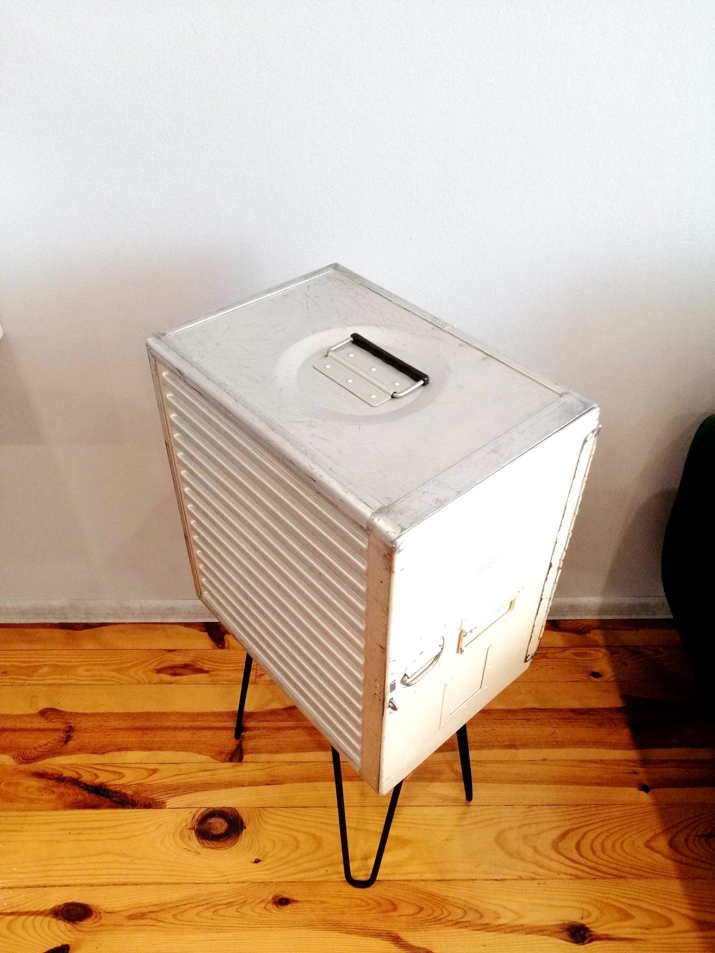 Airplane Cabinet, Boeing 747 KLM Airline Galley Storage Container as a Nightstand, Side Table, Storage Cabinet