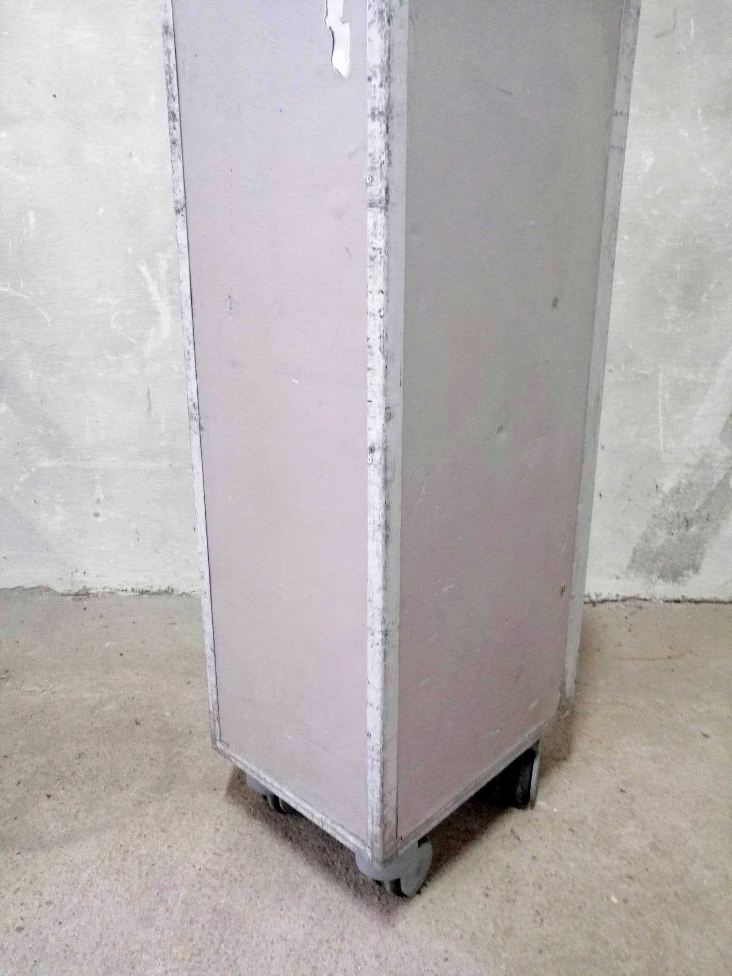 TAP Portugal Airline Galley Light Trolley | Original Airplane Galley Half Size Cart with Trays | Worldwide Shipping