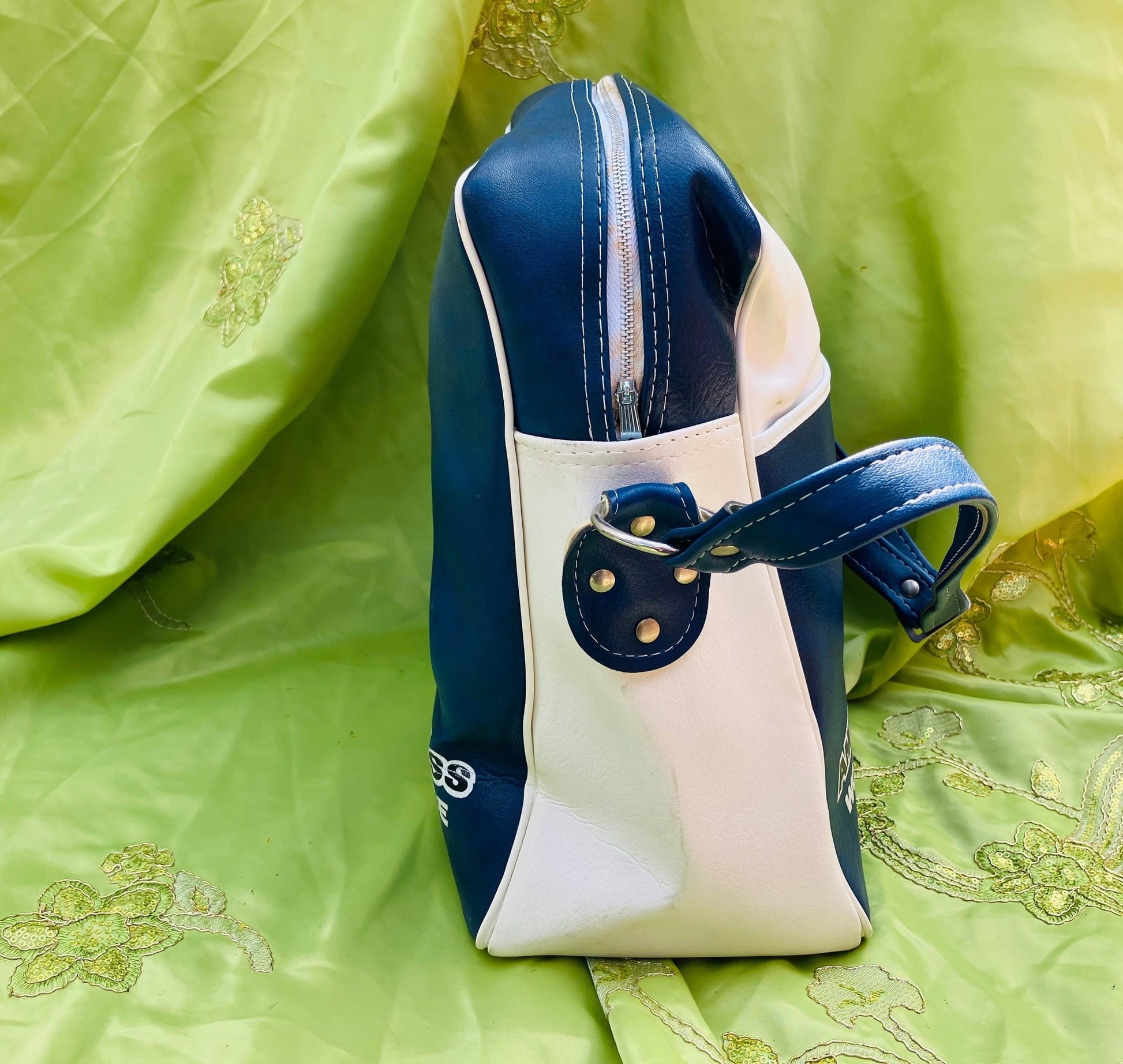 American Express Travel Vintage Flight Bag Carry On Bag Amex | World Travel Service | Aviation Gift