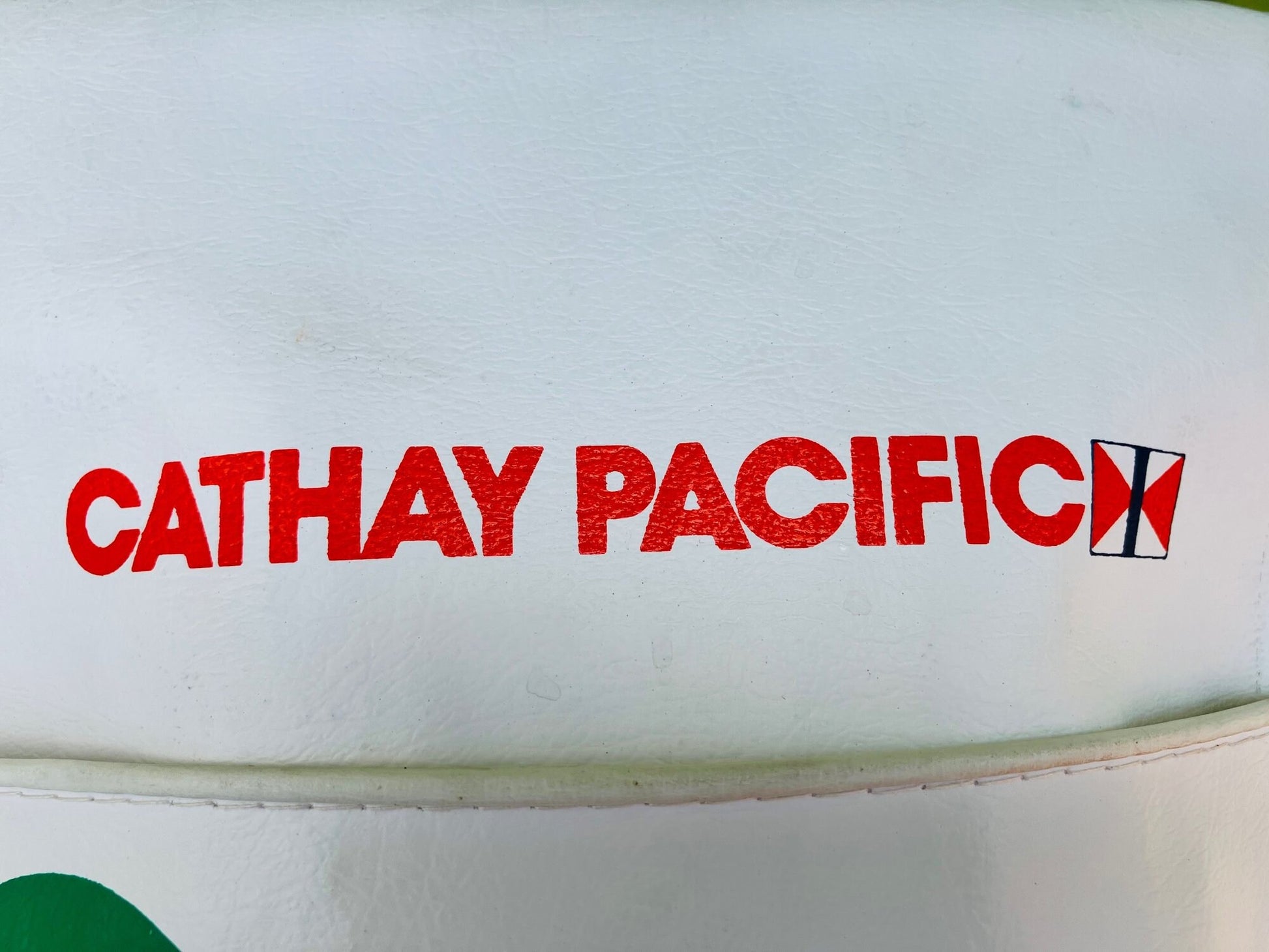 Cathay Pacific Vintage Leather Travel Bag | Flight Bag | Flight Attendants Bag | Aviation Gift