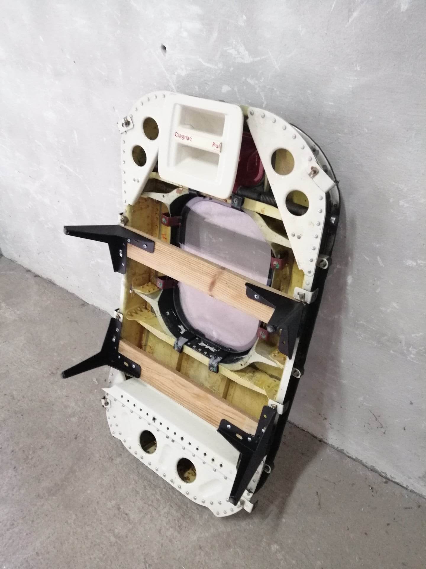 Boeing 737 Aircraft Overwing Emergency Exit Door ,Living Room Table, Coffee Table | PLL LOT Polish Airlines