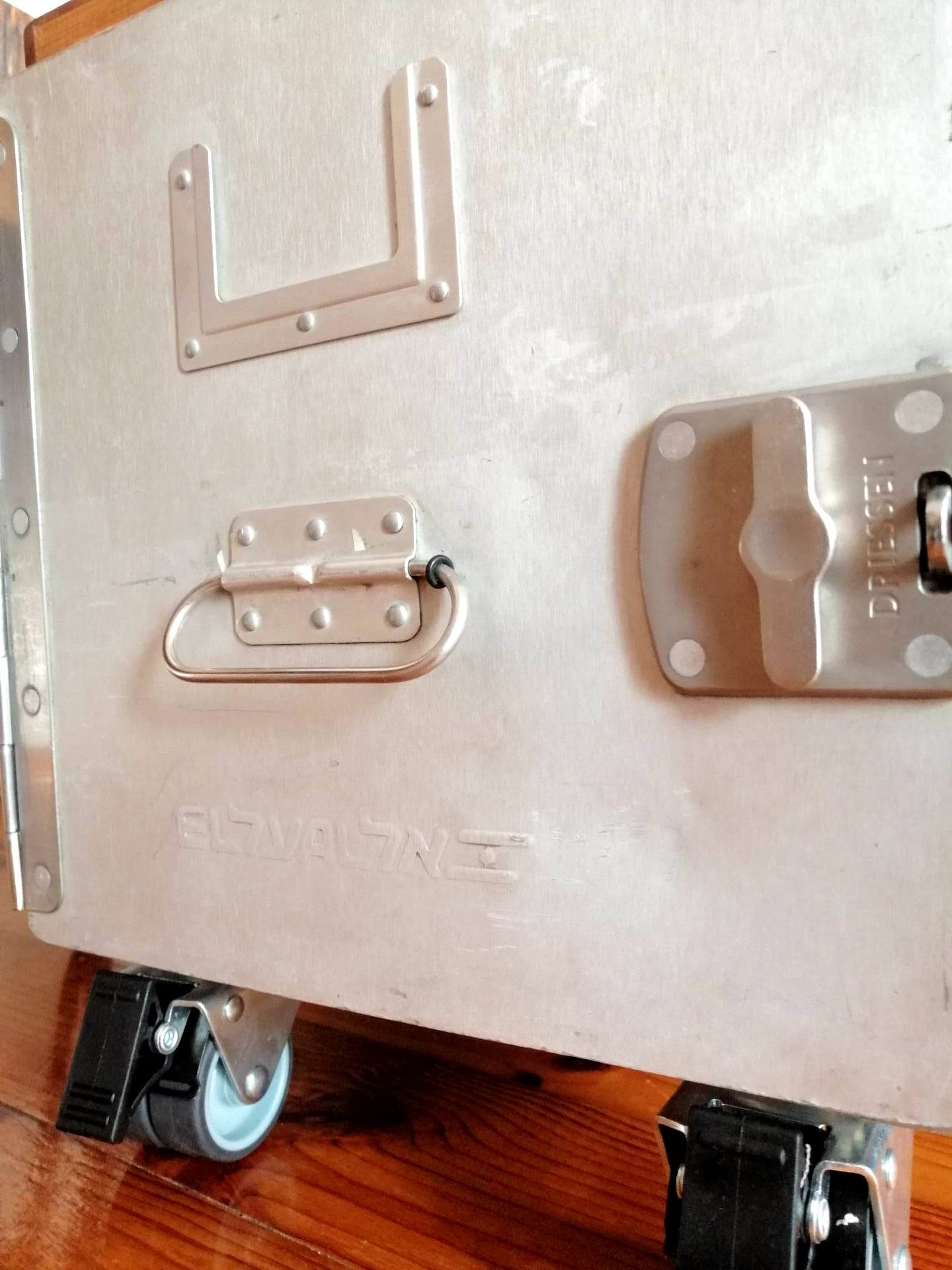El Al Israel Airlines Side Table Galley Box | Upcycled Airplane Cabinet, Aviation Cupboard | Worldwide Shipping