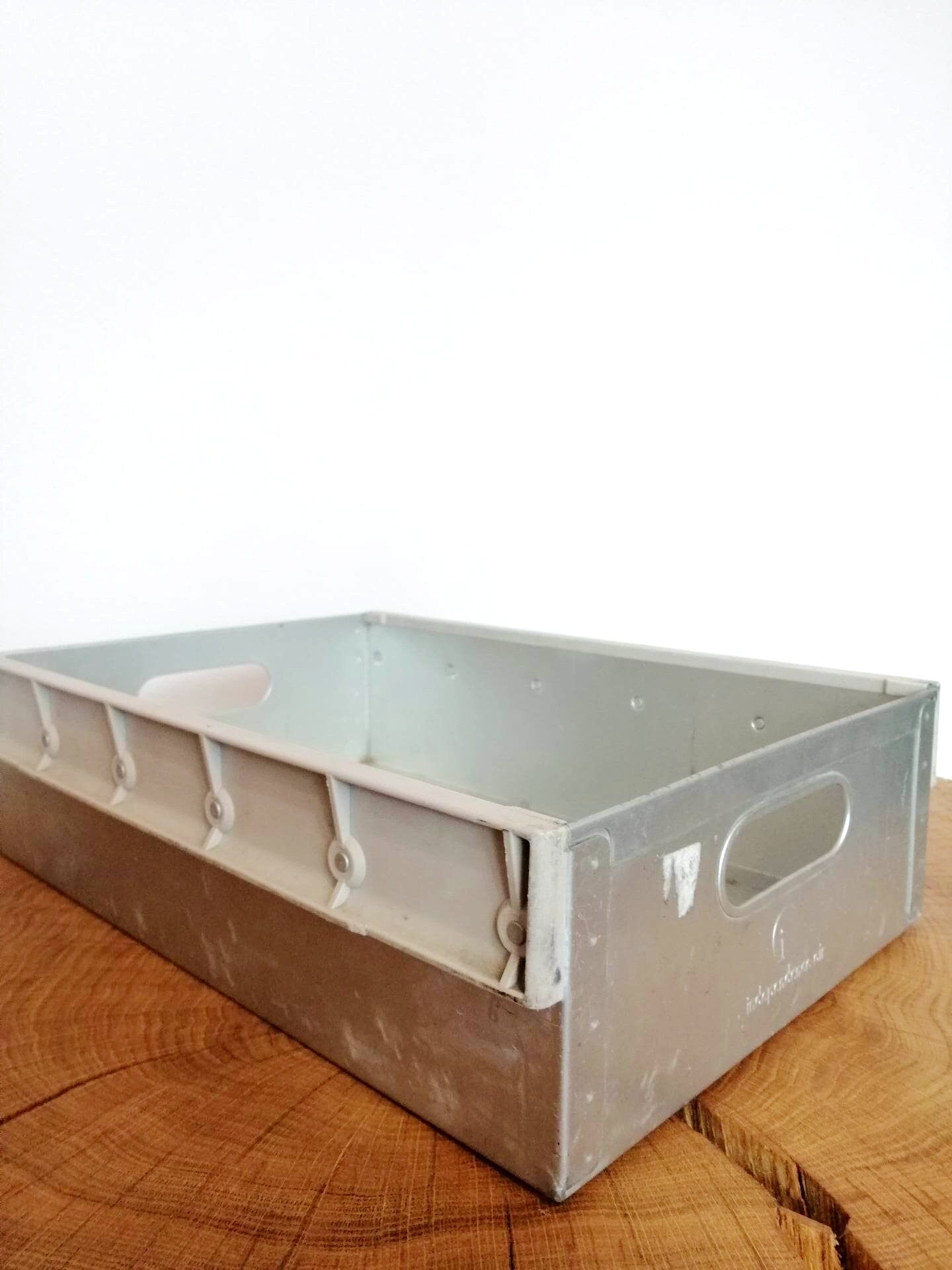 Independent Air 1970s Storage Box | Aircraft Storage Drawer for ATLAS Airline Carts & Airplane Containers