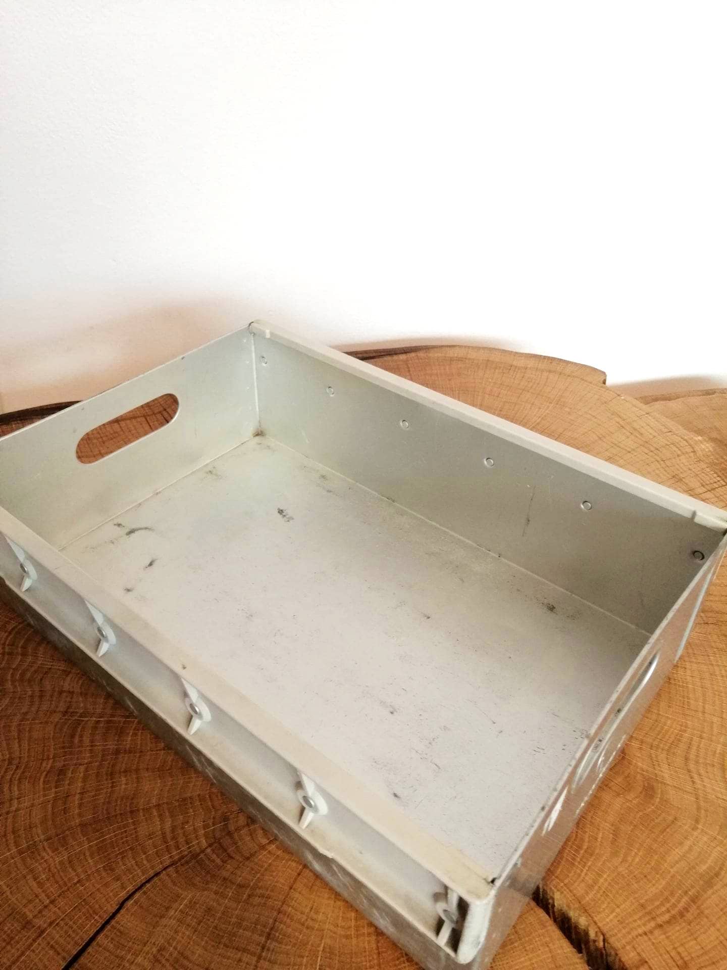 Independent Air 1970s Storage Box | Aircraft Storage Drawer for ATLAS Airline Carts & Airplane Containers