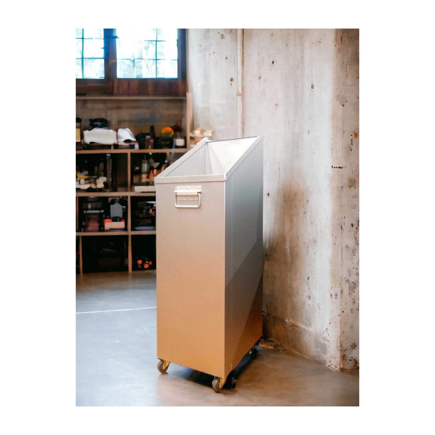 Brand New Airline Trash Bin On Wheels - Airplane Waste Bucket for Airline Waste Carts - Storage Bin