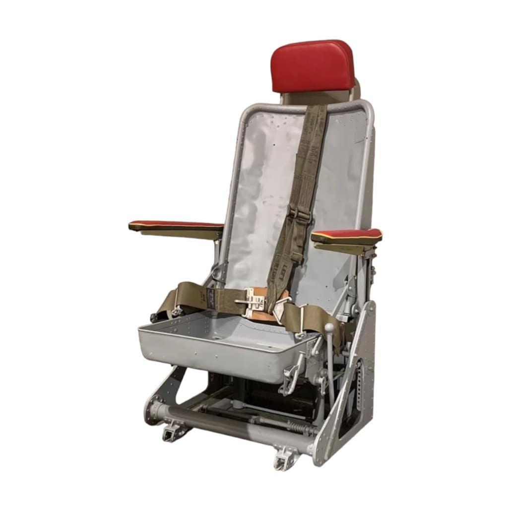 Fairchild C-119 Flying Boxcar Cockpit Pilot Seat | Military Transport Aircraft Chair