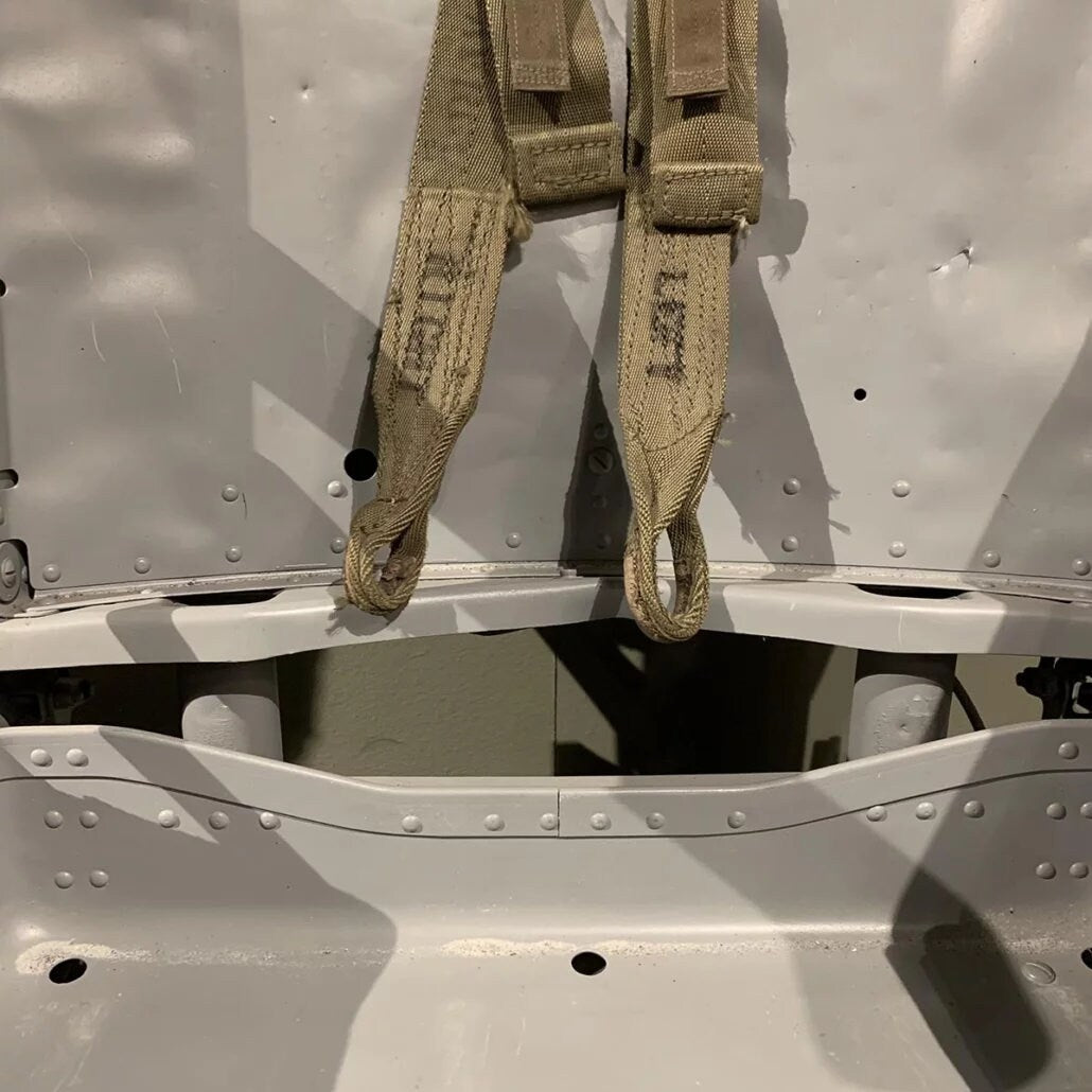 Fairchild C-119 Flying Boxcar Cockpit Pilot Seat | Military Transport Aircraft Chair