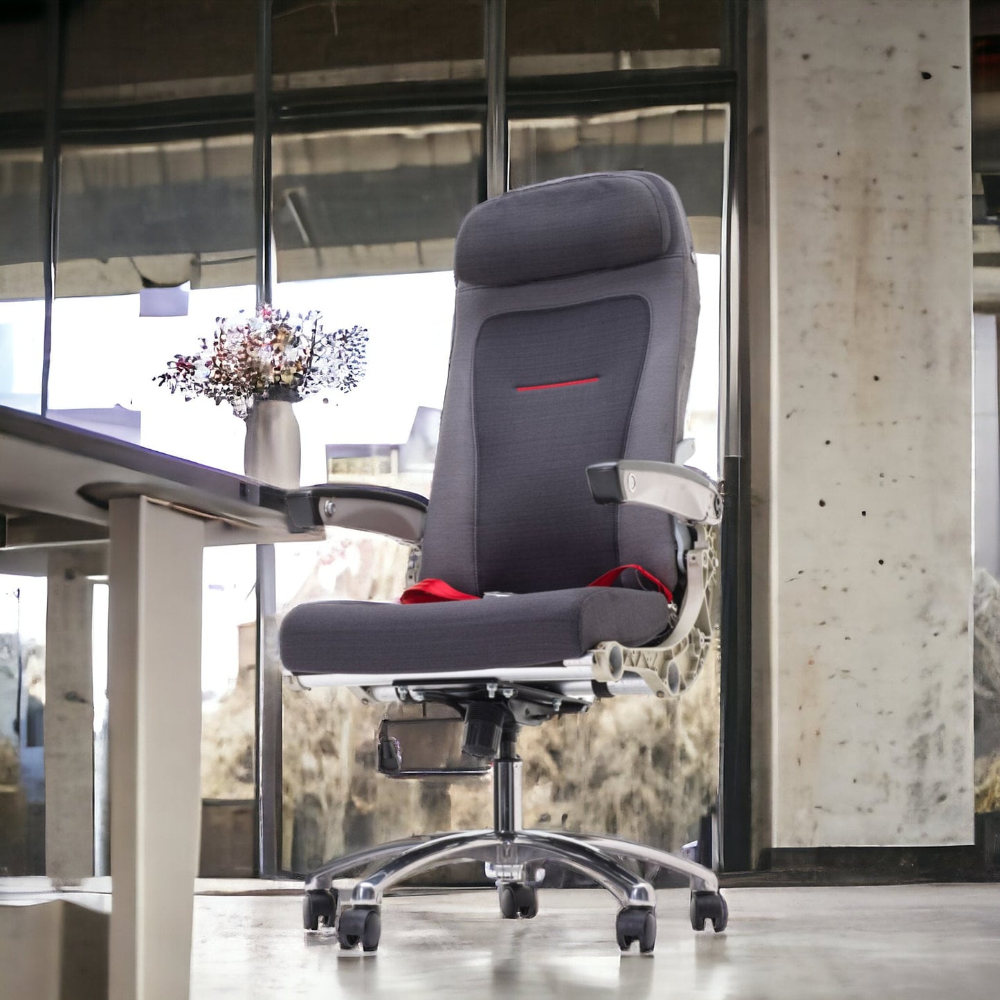 Aircraft Office Chair Boeing 767 Austrian OE-LAW