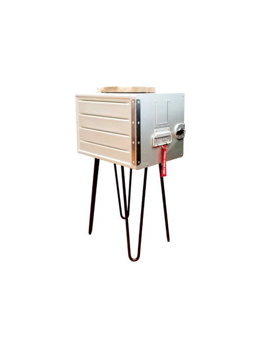 Brand New Airline Galley Storage Box as Side Table, Storage Cabinet, Aviation Design