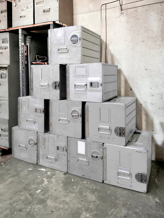 10 Airline Galley Boxes, Aircraft Storage Containes ATLAS, Various Airlines