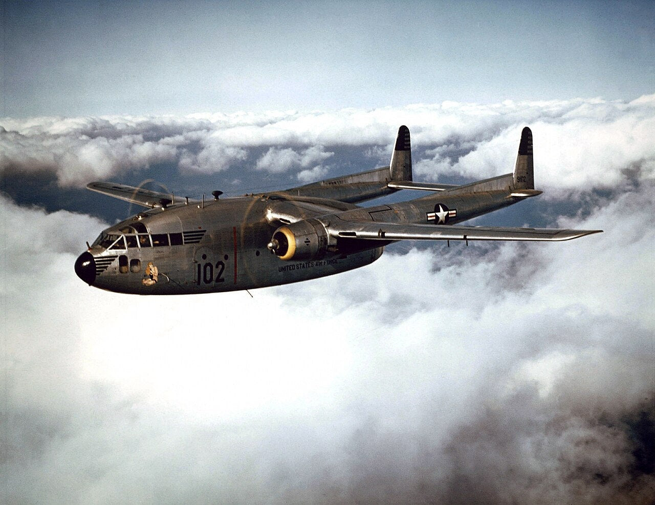 Fairchild C-119 Flying Boxcar Cockpit Pilot Seat | Military Transport Aircraft Chair