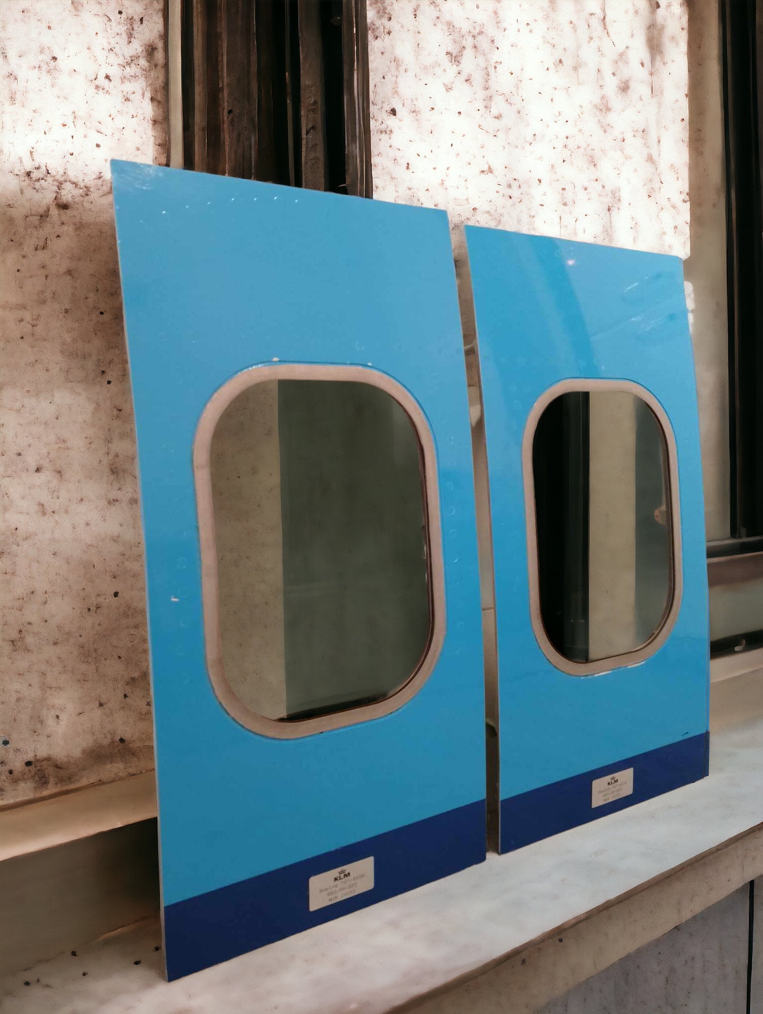 KLM Boeing 747 PH-BFD | Authentic Aircraft Window Cut Fuselage | Royal Dutch Airlines