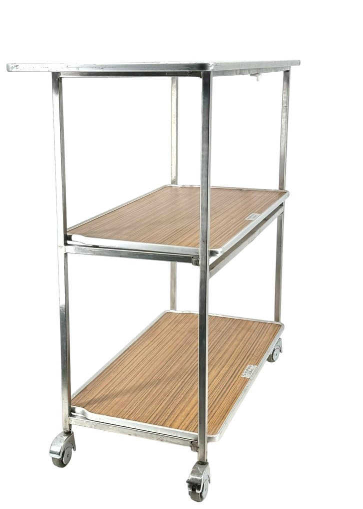 MD-83 Business Class Folding Service Trolley | Lermer Aviation | Vintage Galley Cart