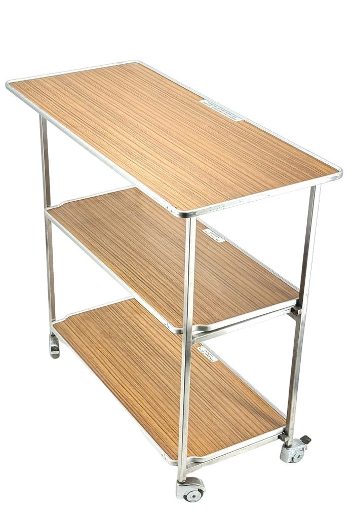 MD-83 Business Class Folding Service Trolley | Lermer Aviation | Vintage Galley Cart