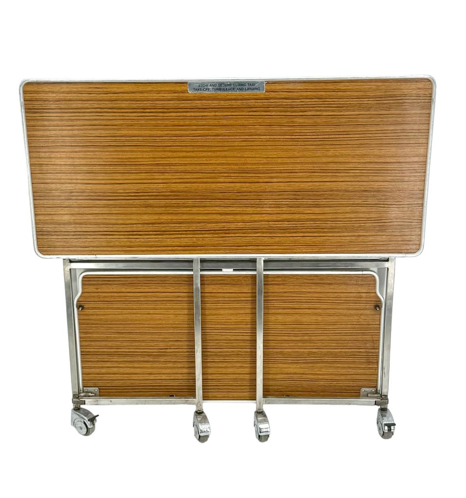 MD-83 Business Class Folding Service Trolley | Lermer Aviation | Vintage Galley Cart