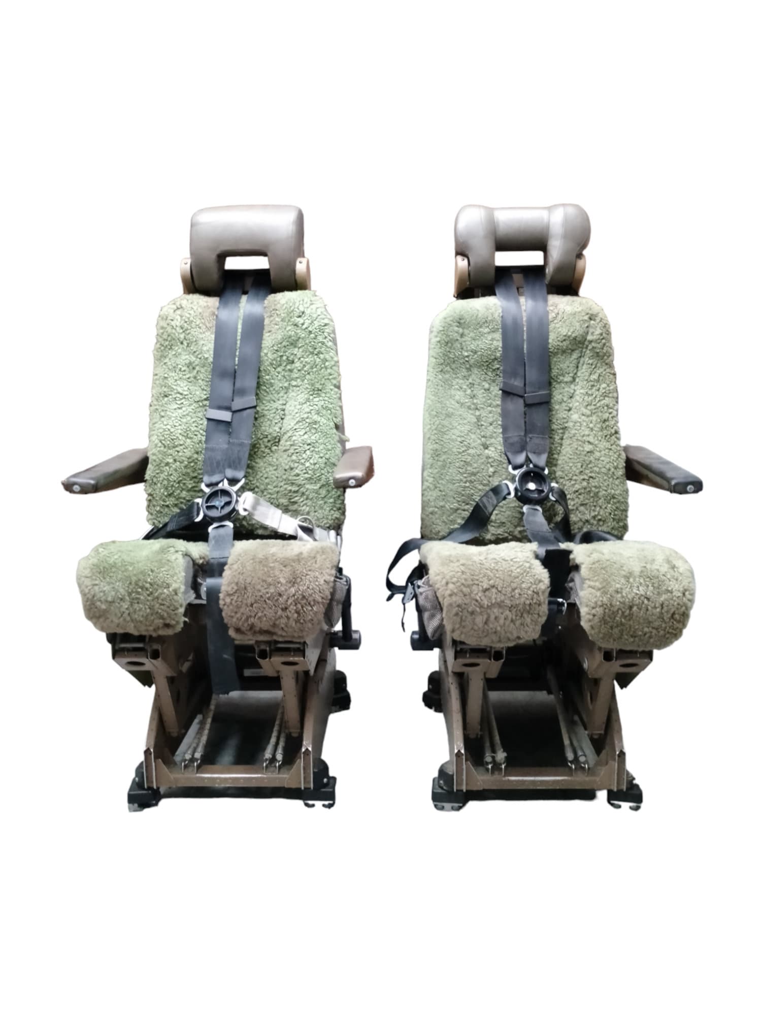 British Airways Boeing 747 G-CIVG Captain Pilot & Co Pilot Seat | Original Flight Deck Seats | Office Desk Chair | Worldwide Shipping