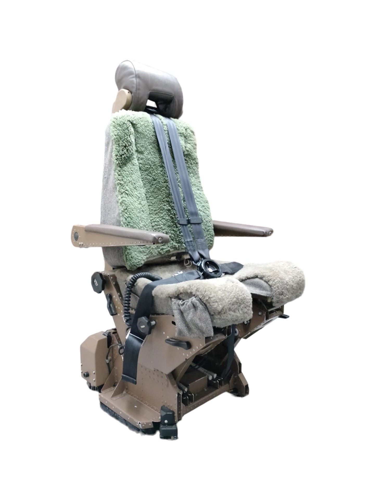 Boeing 777 British Airways G-ZZZA Co Pilot Seat IPECO Sir Frank Whittle | Original Flight Deck Seat | Office Desk Chair | Worldwide Shipping