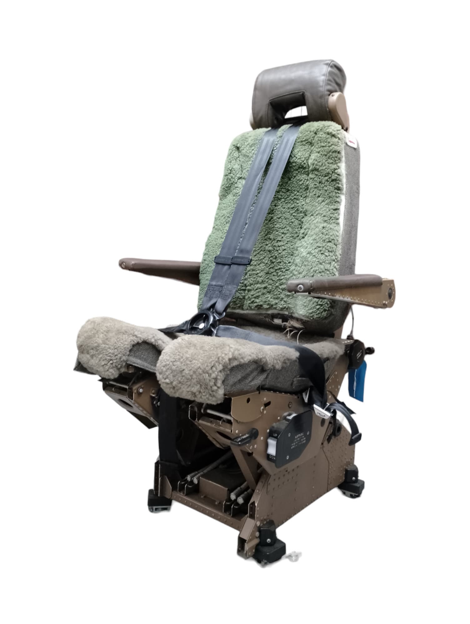 Boeing 777 British Airways G-ZZZA Co Pilot Seat IPECO Sir Frank Whittle | Original Flight Deck Seat | Office Desk Chair | Worldwide Shipping