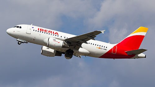 Airbus A319 L/H Wing Tip - IBERIA EC-KMD - Original Aircraft Part