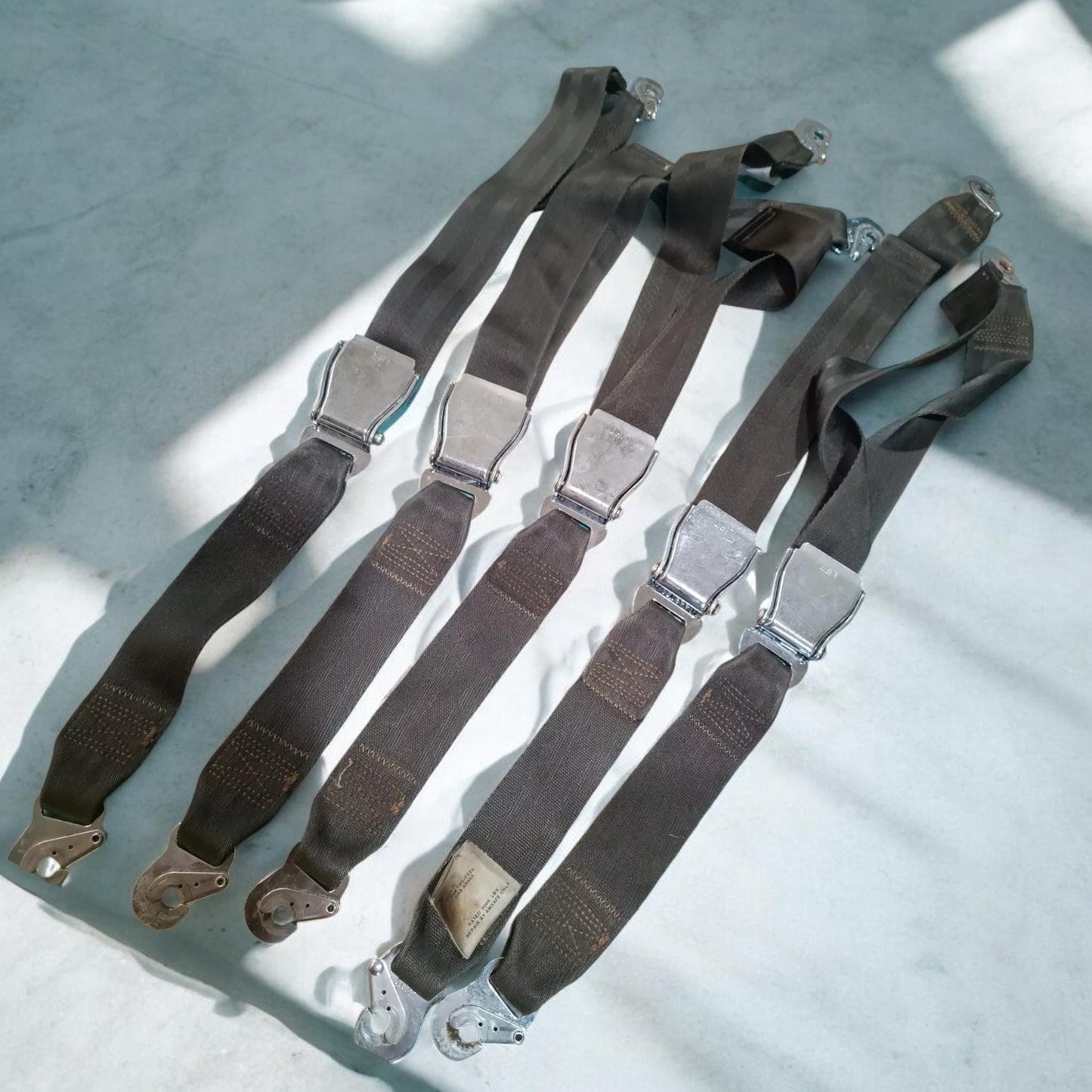 Authentic Boeing 747 Seatbelt – Virgin Atlantic G-VXLG | Aviation Collectible | Aircraft Safety Belt