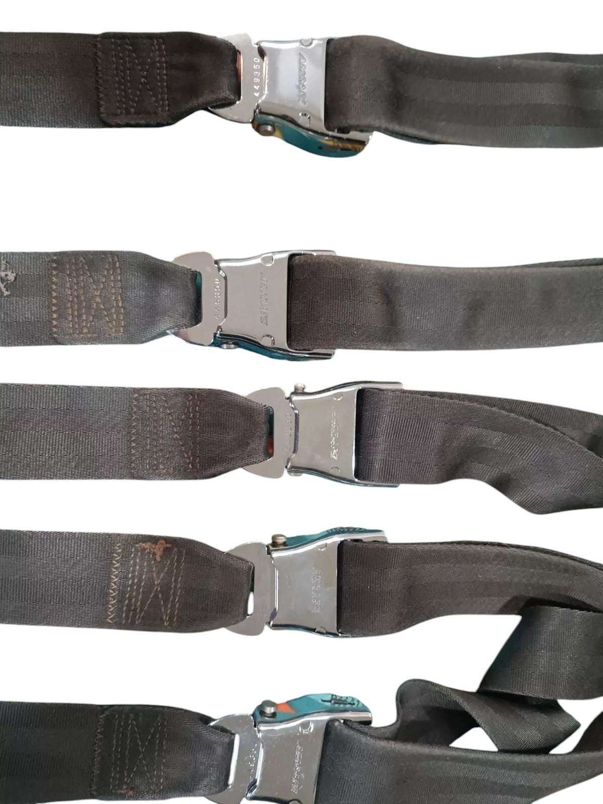 Authentic Boeing 747 Seatbelt – Virgin Atlantic G-VXLG | Aviation Collectible | Aircraft Safety Belt