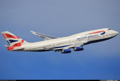 British Airways Boeing 747 G-BYGD Original Aircraft Multi Sign Cabin Light LEDs PIR Lamp Speedbird