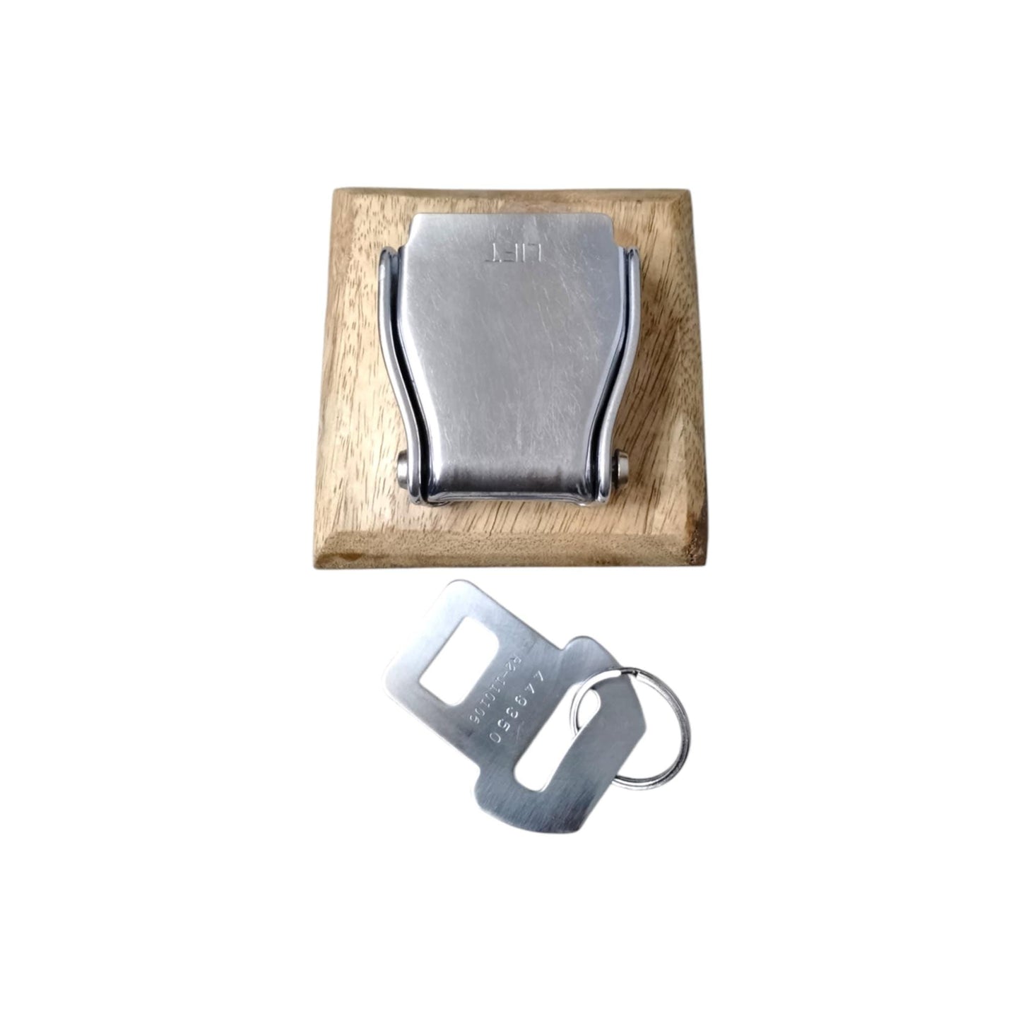 Boeing 747 Virgin Atlantic Seatbelt Buckle Key Hanger Aircraft Key Holder