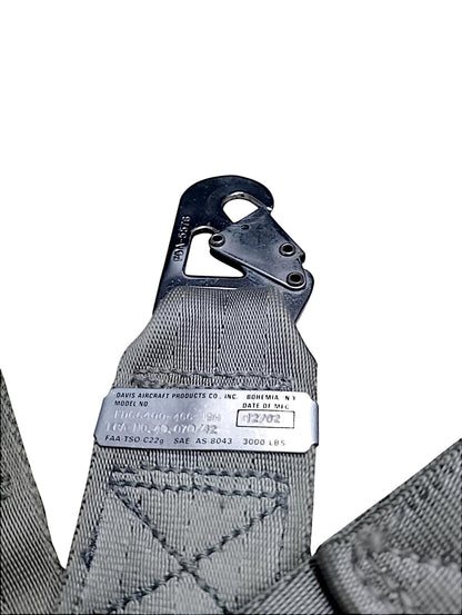 Authentic Aircraft Davis Vintage Safety Seat Belt