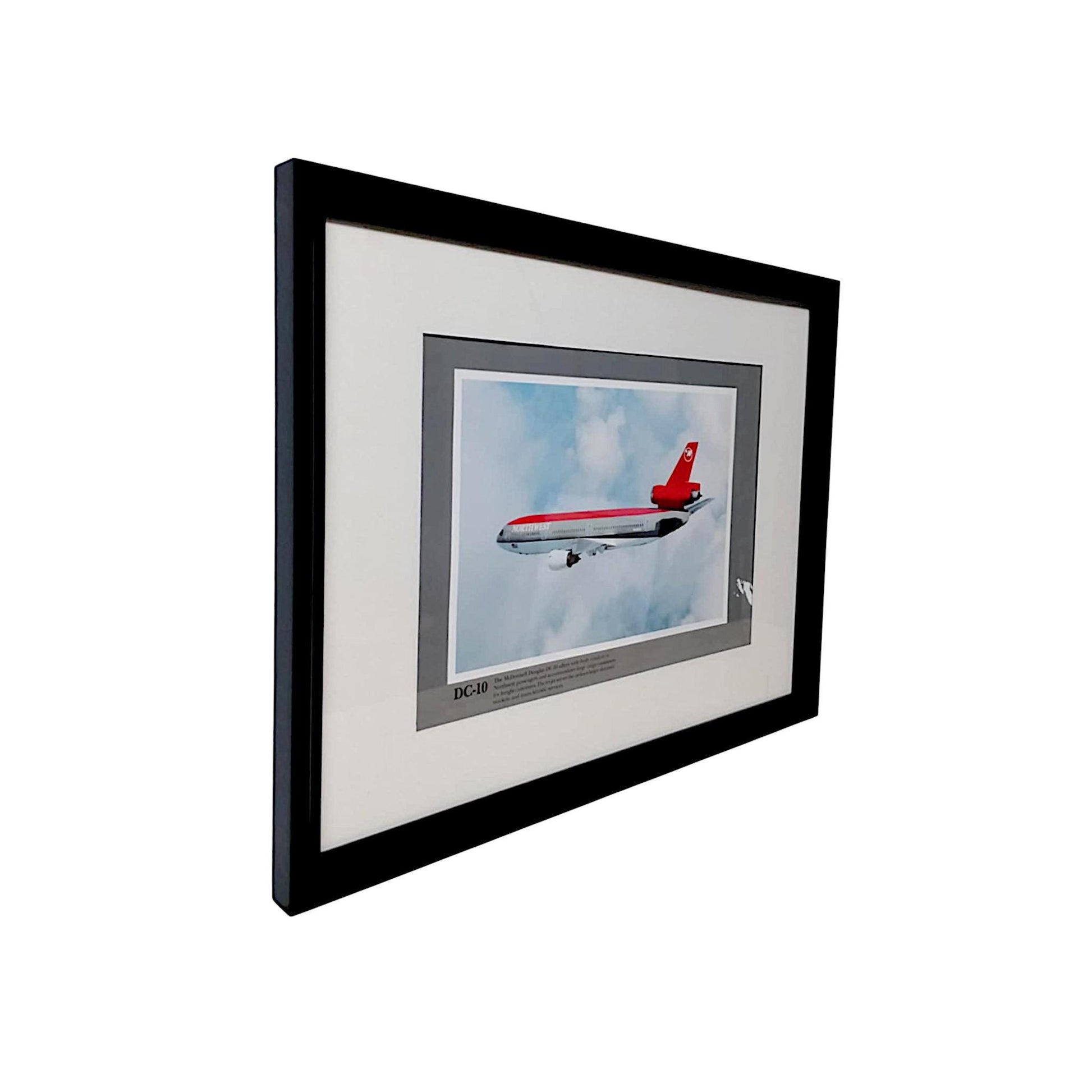 McDonnell Douglas DC-10 N149US Northwest Airlines Original Framed Vintage Poster