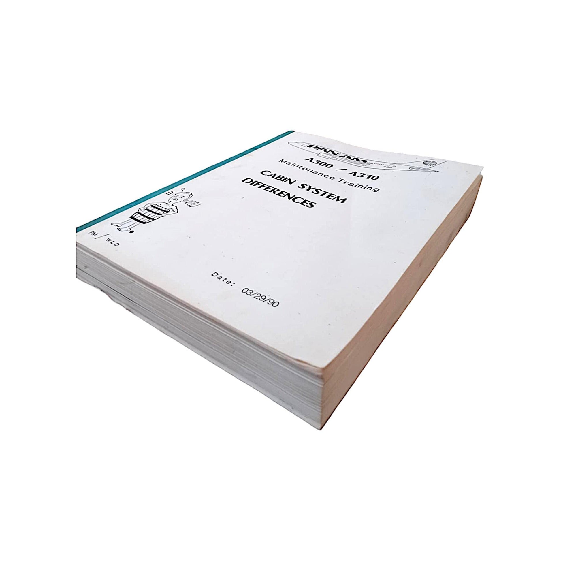 Pan Am A300/A310 Maintenance Training Manual – Cabin System Differences (1990)
