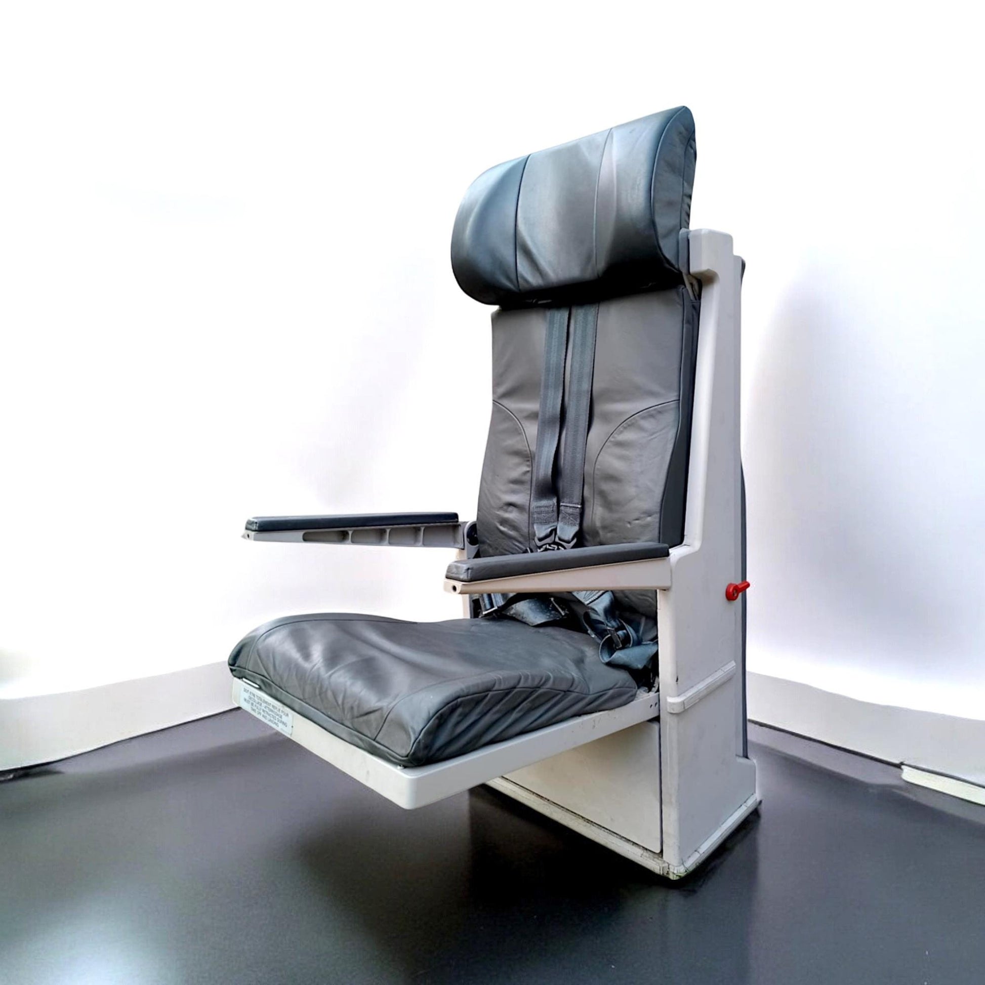 Air France Airbus A340 F-GLZR Authentic Cabin Crew Jump Seat | Aviation Furniture | Pilot Gift | Industrial Decor