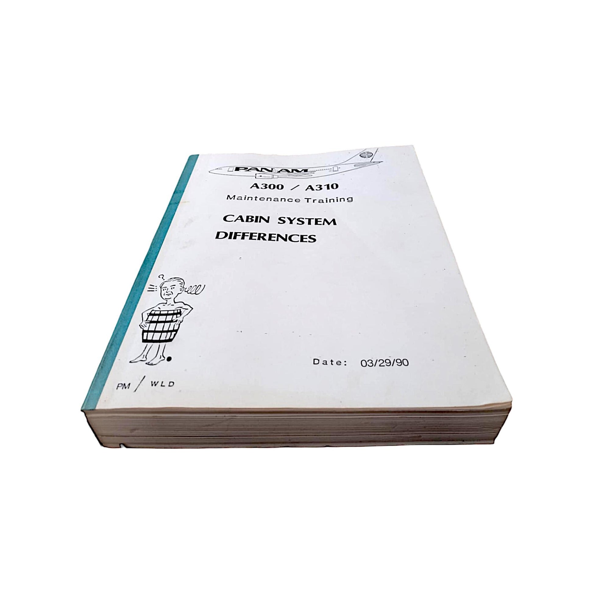 Pan Am A300/A310 Maintenance Training Manual – Cabin System Differences (1990)