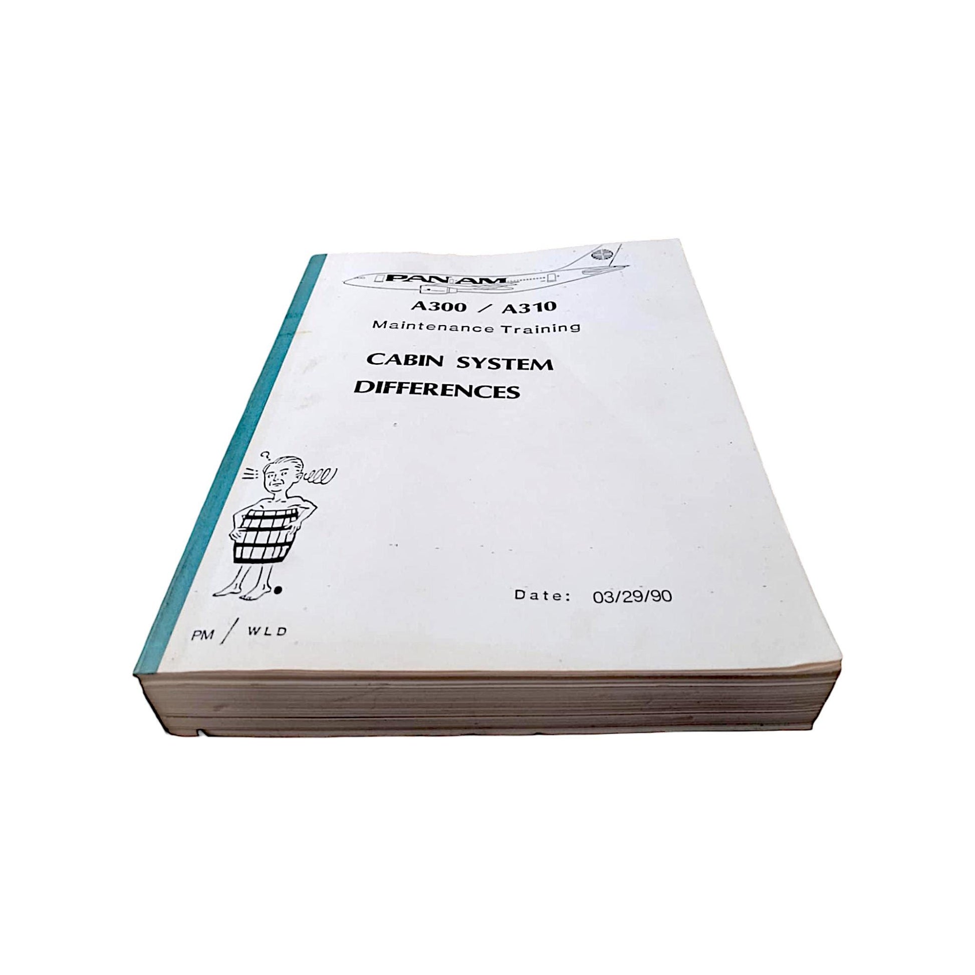 Pan Am A300/A310 Maintenance Training Manual – Cabin System Differences (1990)