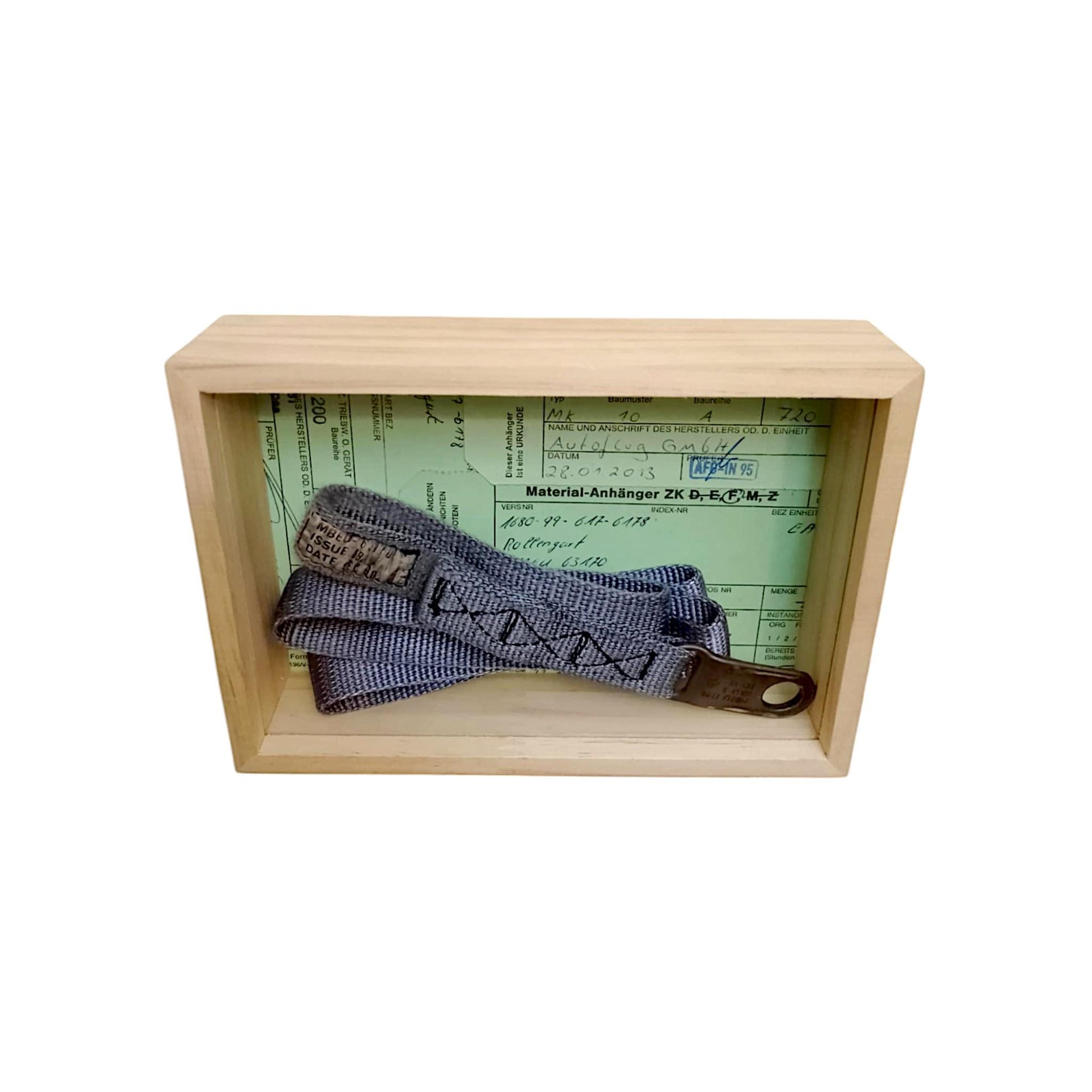 Martin Baker Original MK10A Ejection Seat Strap in Display Case