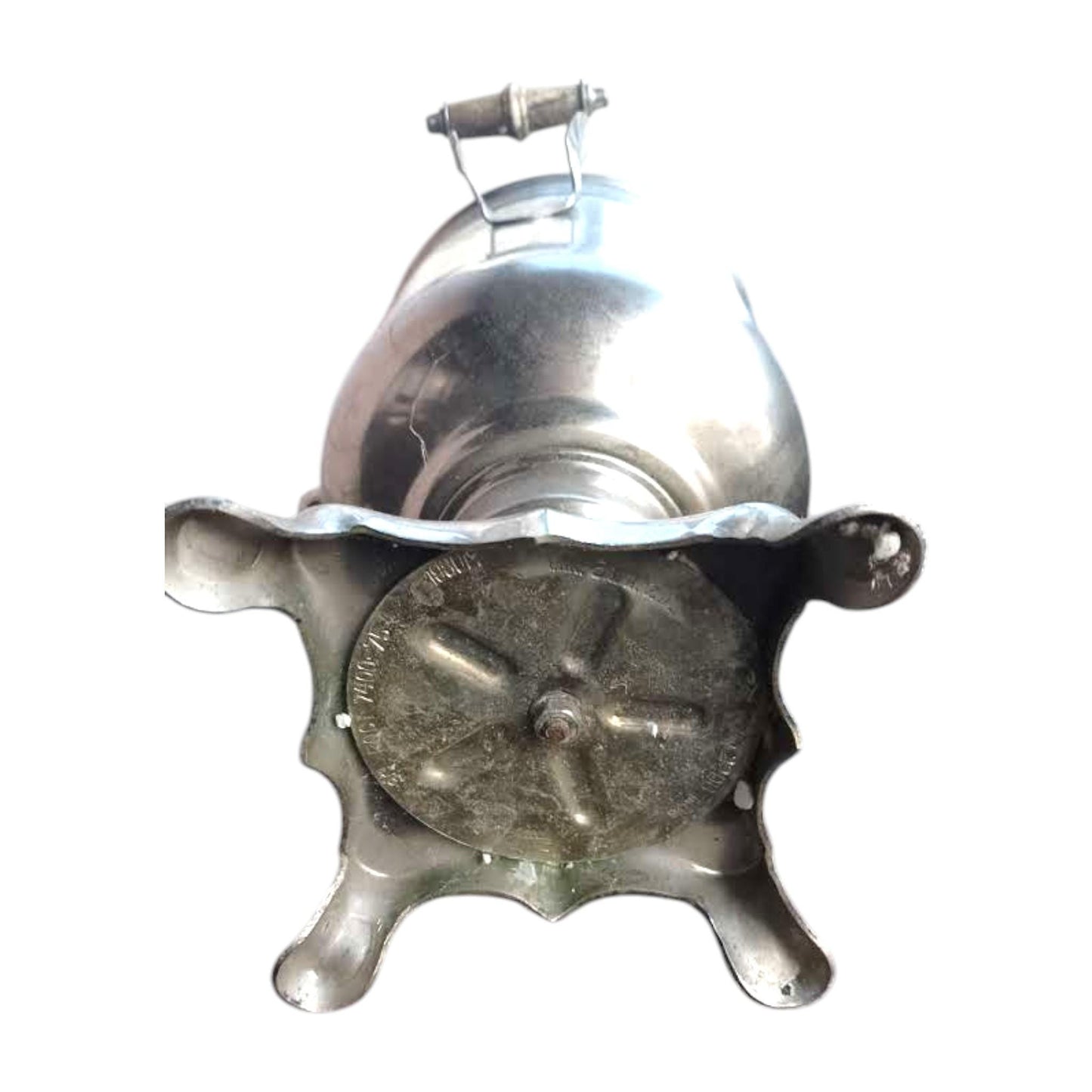 Set of 3 Original Vintage USSR Samovars ZIK Soviet Era Decorative Items