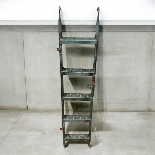 Original Military Aircraft Ladder Industrial Home Rack Aviation Vintage Hanger