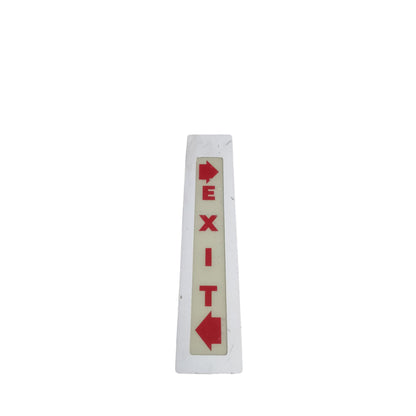 Vintage Aircraft EXIT Sign Fokker 50