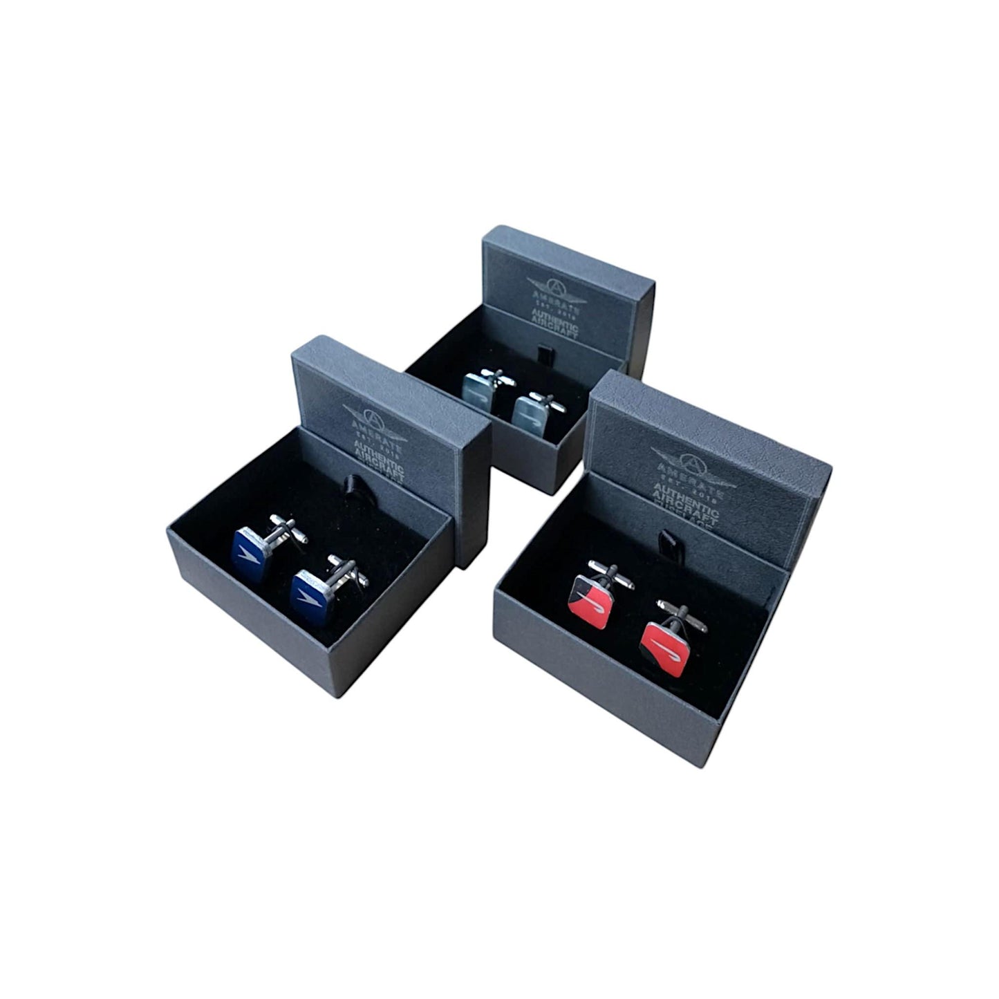 Authentic Aircraft Fuselage Cufflinks | Boeing 747 & Concorde British Airways | Limited AMERATE Edition | Choose Aircraft Registration