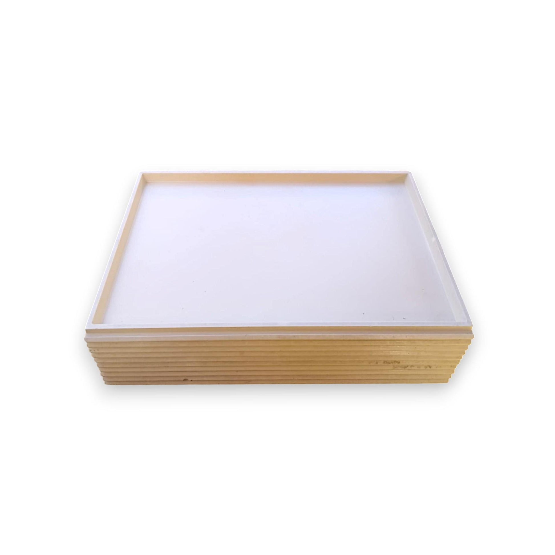 Lot of 5 Airline Serving Meal Trays for Airline Galley Carts Trolleys and Airplane Boxes Containers Units - Jet Airways - ATLAS
