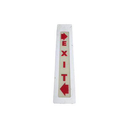 Vintage Aircraft EXIT Sign Fokker 50