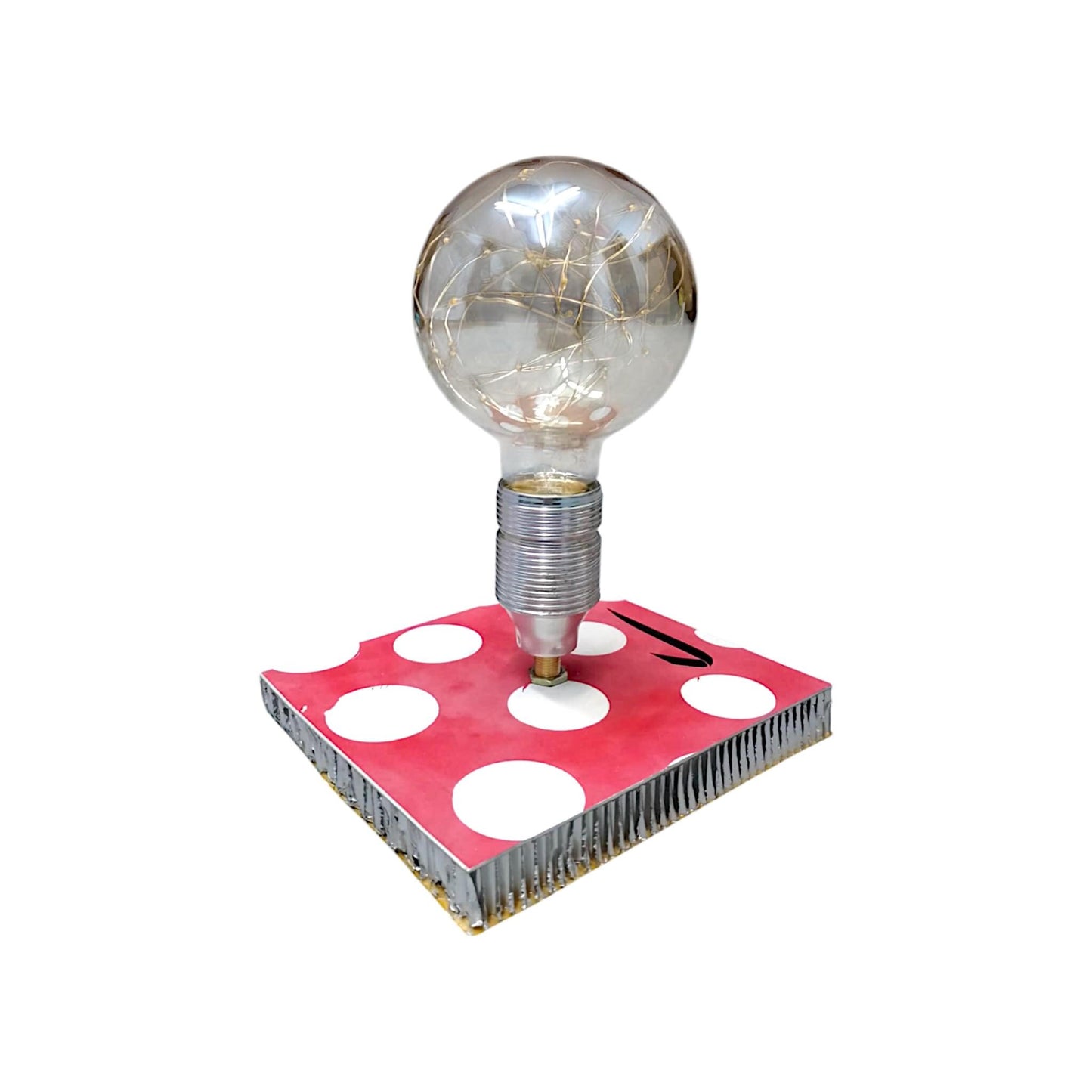 Boeing 747 British Airways Aviation Desk Lamp Made from Aircraft Fuselage Skin