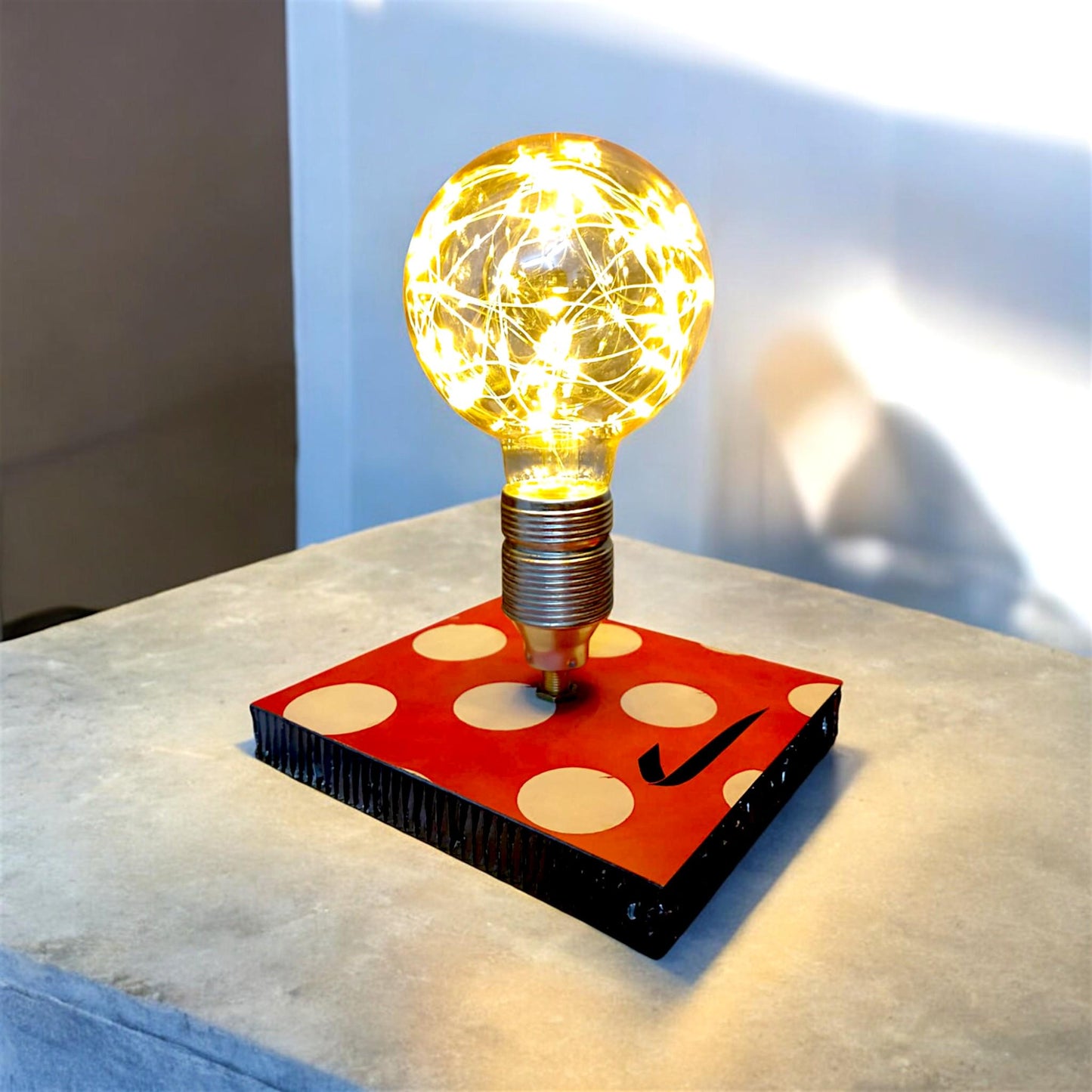 Boeing 747 British Airways Aviation Desk Lamp Made from Aircraft Fuselage Skin