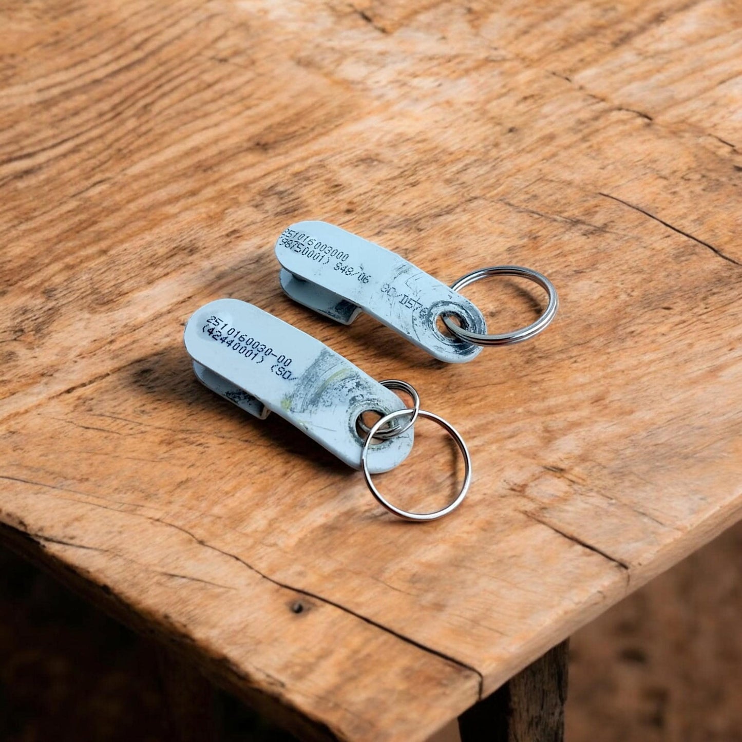 Fokker 50 Original Aircraft Part Keychain Aviation Collectible Gift