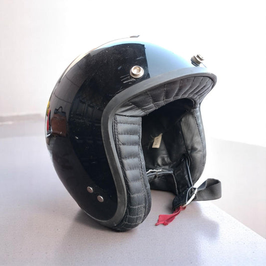 Davida Jet Helmet Made in England Vintage Open Face Motorcycle Helmet 2005 Size S Collectibles