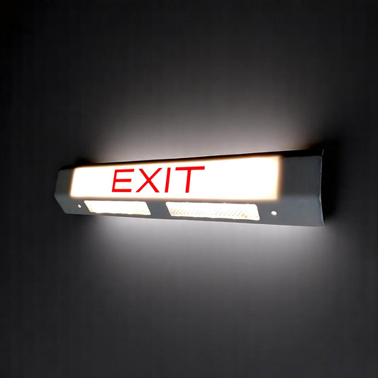 Boeing 757 Authentic EXIT Sign Jet2 (G-LSAC) Aviation Decor Vintage Industrial Lamp Grimes LED Lamp