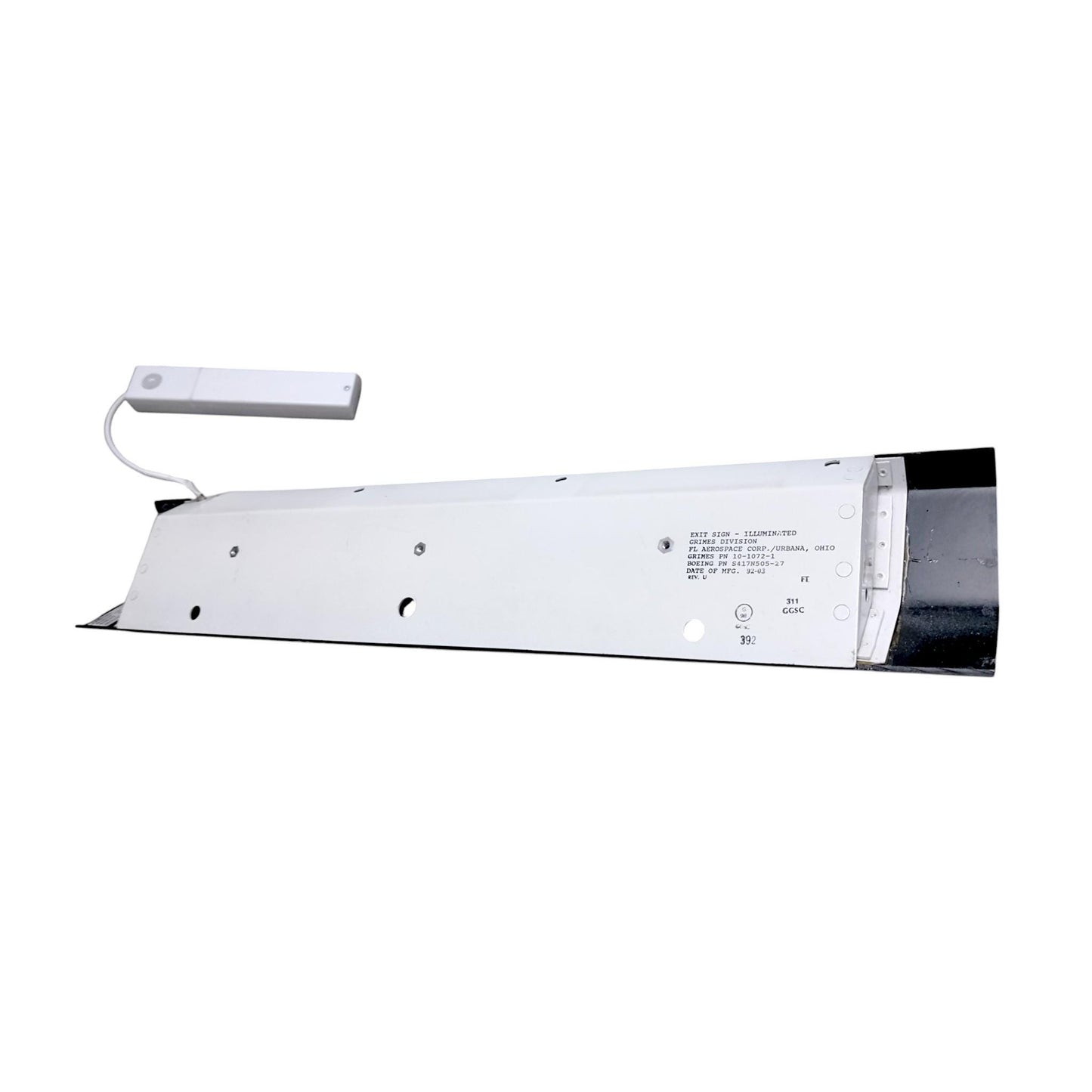 Boeing 757 Authentic EXIT Sign Jet2 (G-LSAC) Aviation Decor Vintage Industrial Lamp Grimes LED Lamp