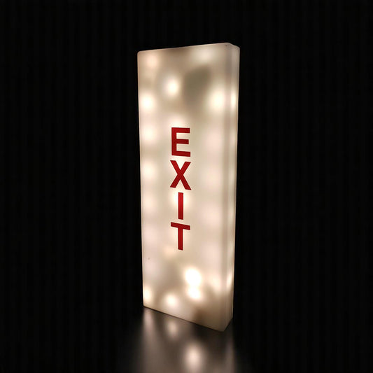 Boeing 757 Authentic EXIT Illuminated Sign Aircraft Light - Air Transat | Ryan International | Jet2 (G-LSAC) Industrial Aviation Lamp
