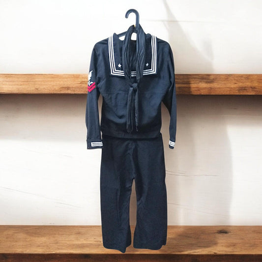 Vintage U.S. Navy Sailor Uniform Post-WWII era – Tailor Maruzen Yokosuka Japan – Aviation Machinist Mate