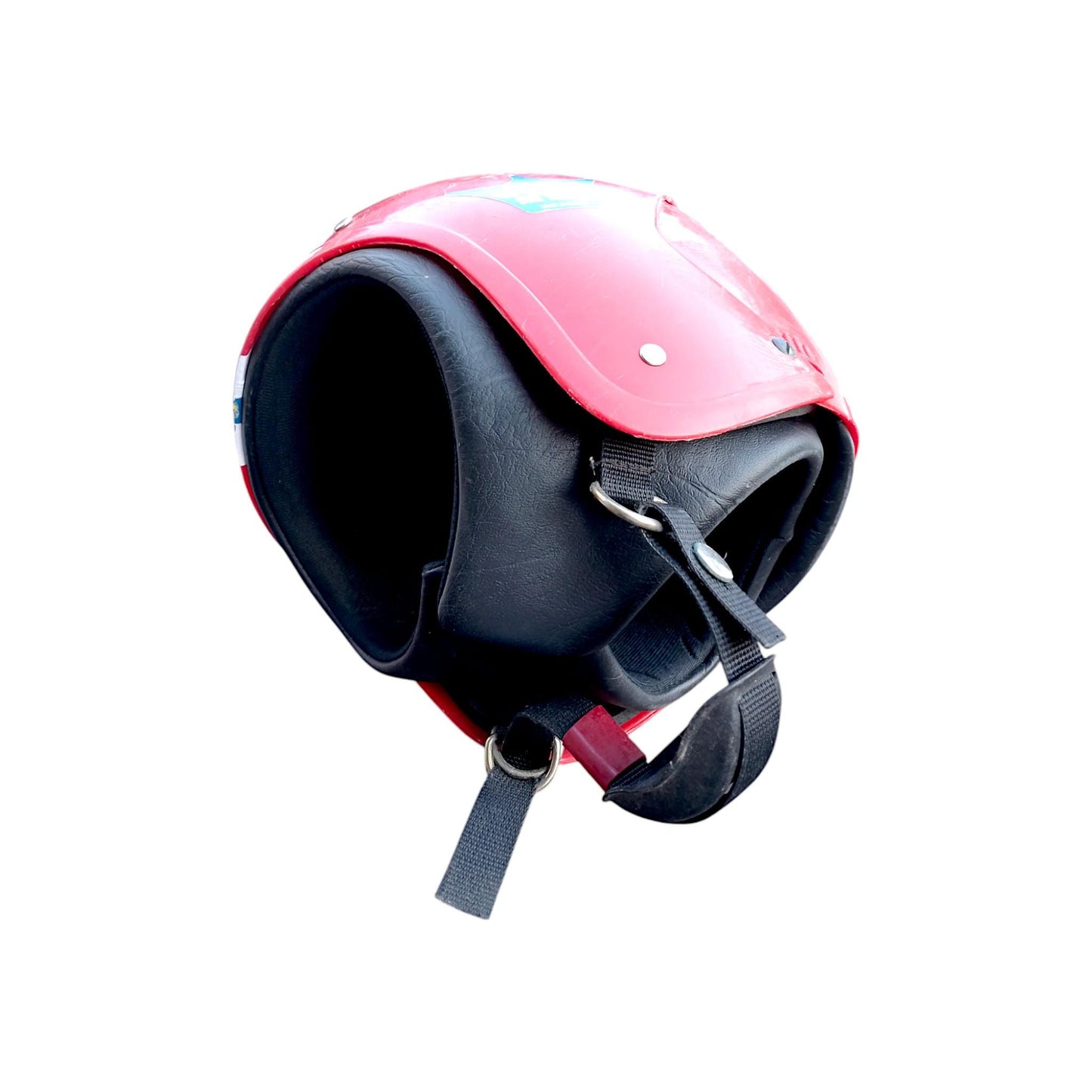 Vintage JOFA Ski Team Helmet – Sweden Military Style FLYGVAPNET Decor – Used Retro Collectible