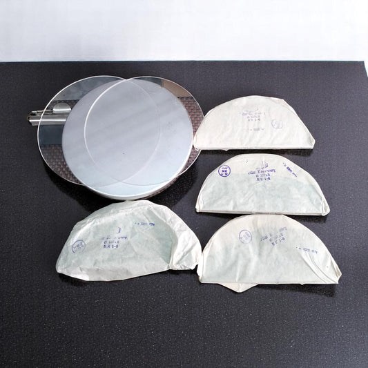 Vintage Polish Military Optical Filters Set | New Old Stock 1970s | FAMED Metal Box | Optical Glass Filters NOS
